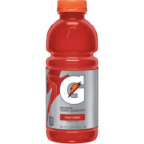 Gatorade Fruit Punch Sports Drink, 20 Oz.