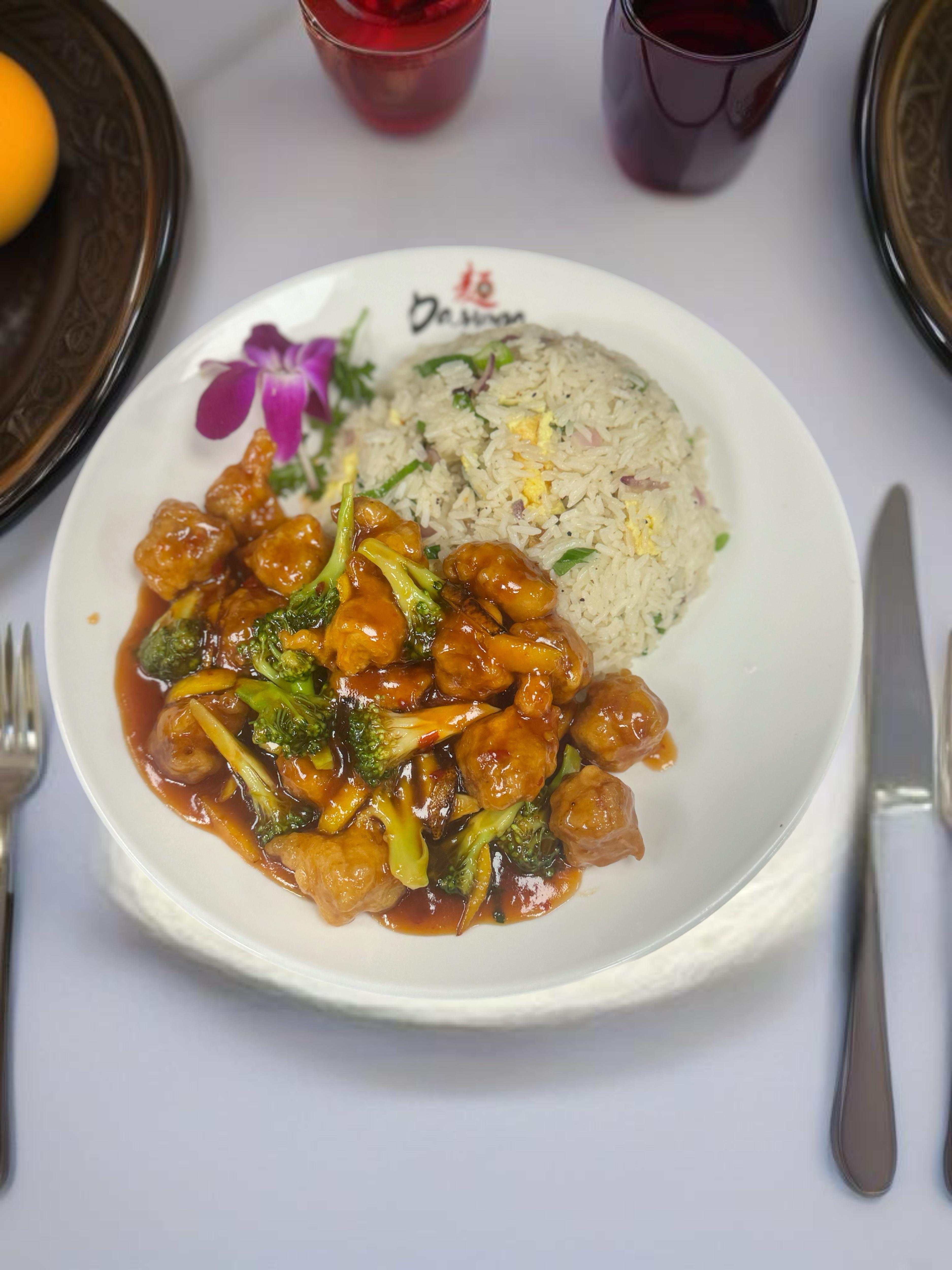 Sesame Chicken.