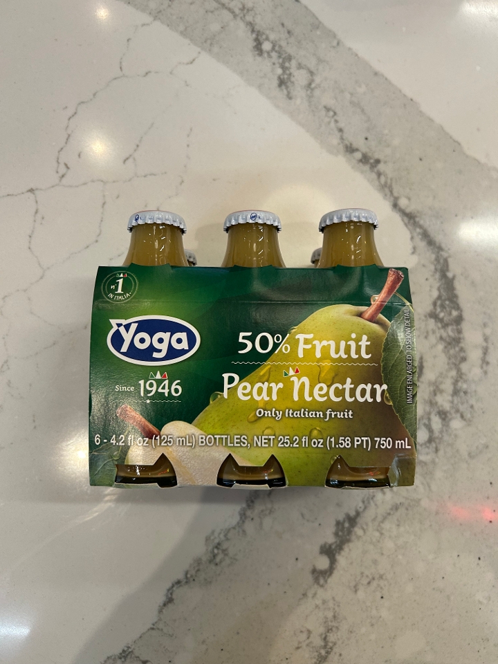 Yoga Pear Nectar 6pk.