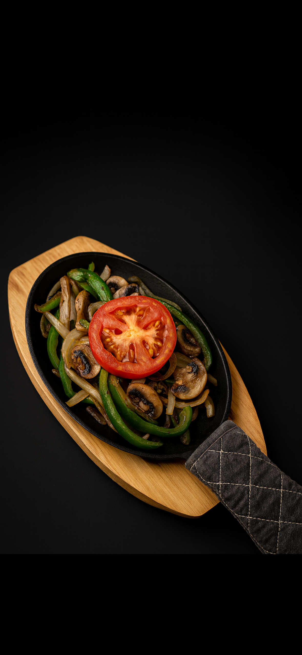 Veggie Fajitas.