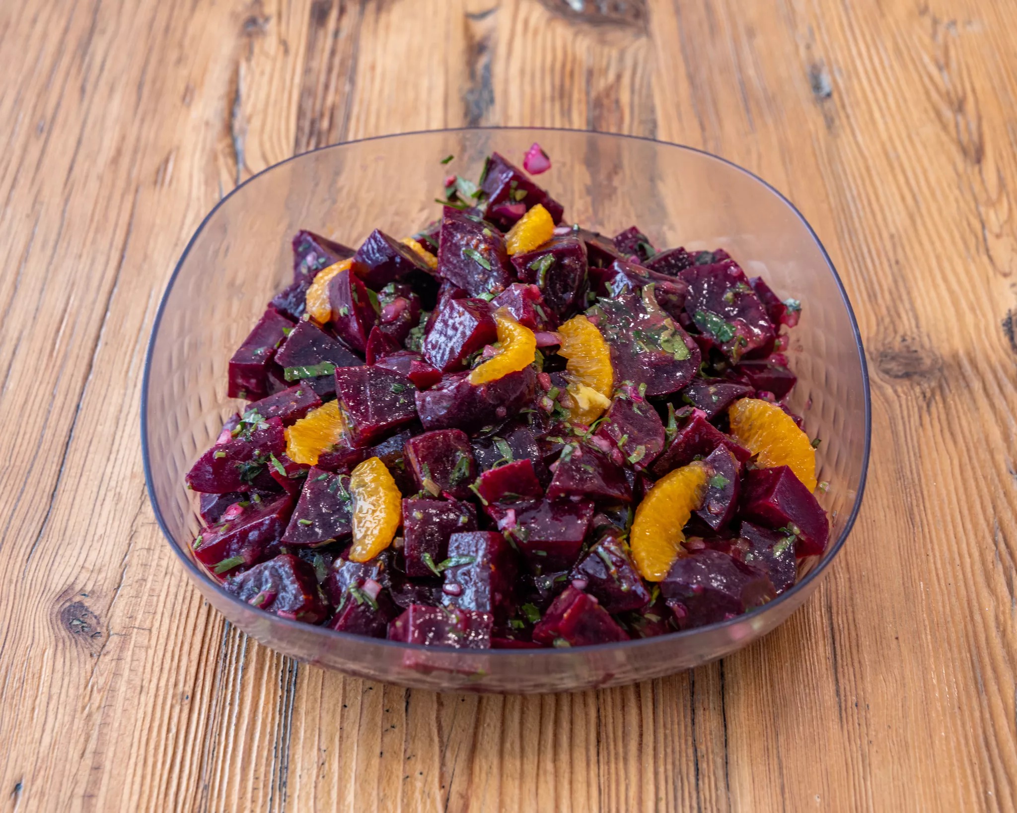 Red Beet Salad.