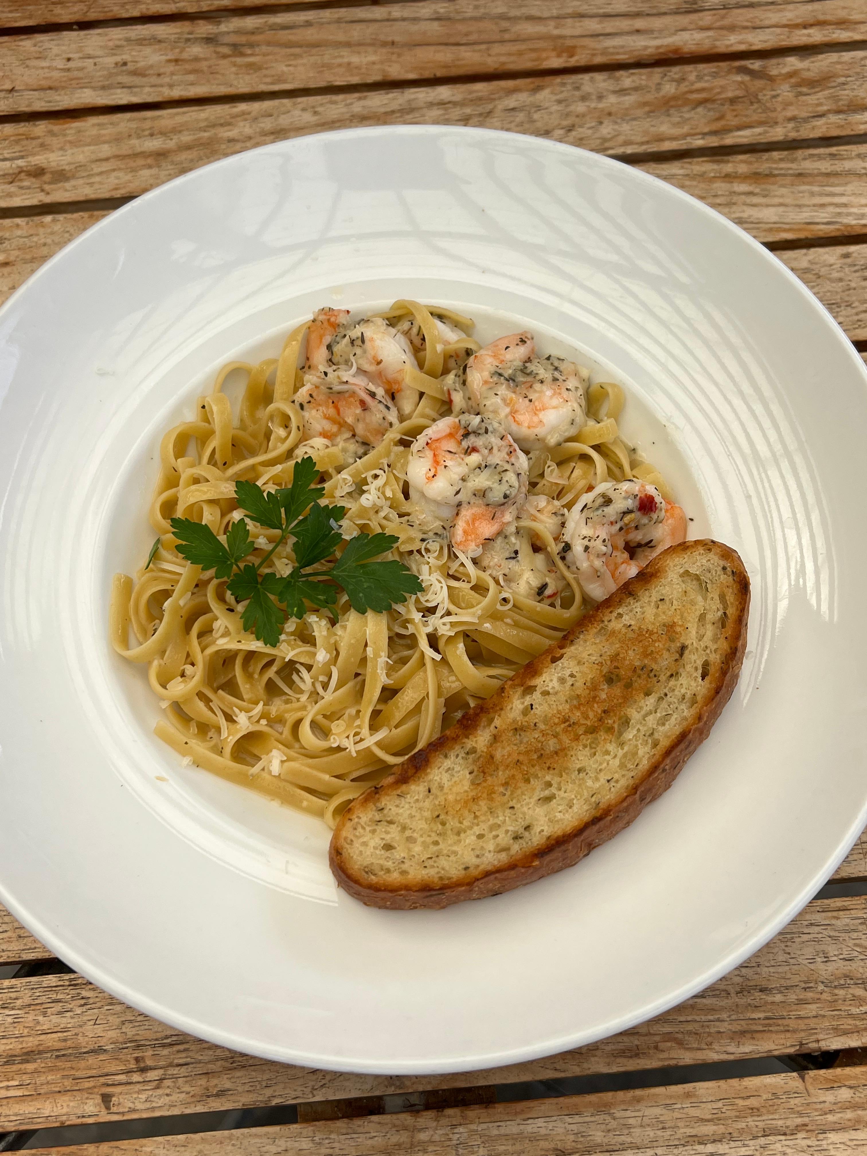 Shrimp Scampi.