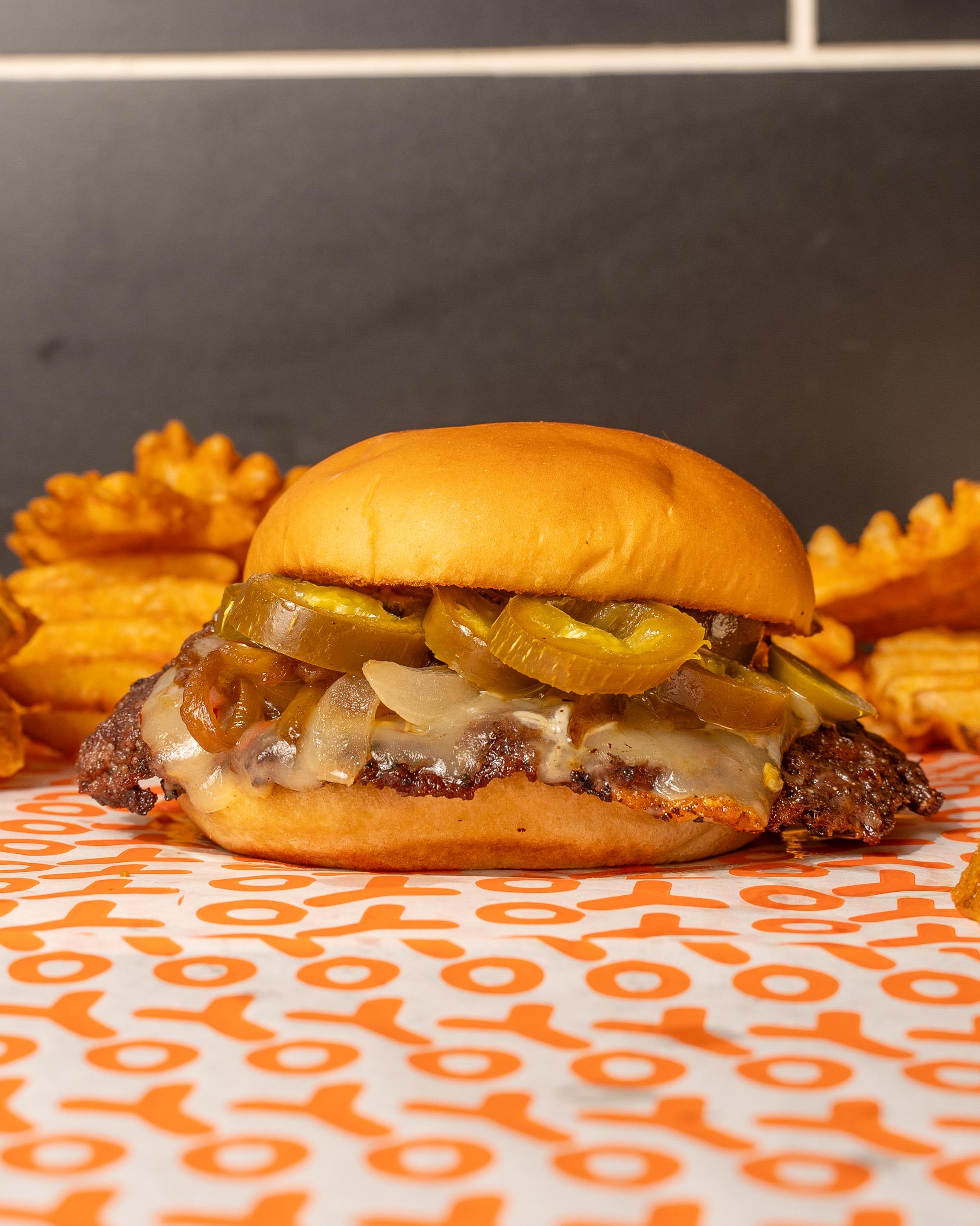 Jalapeno Jack Smash Burger Combo.