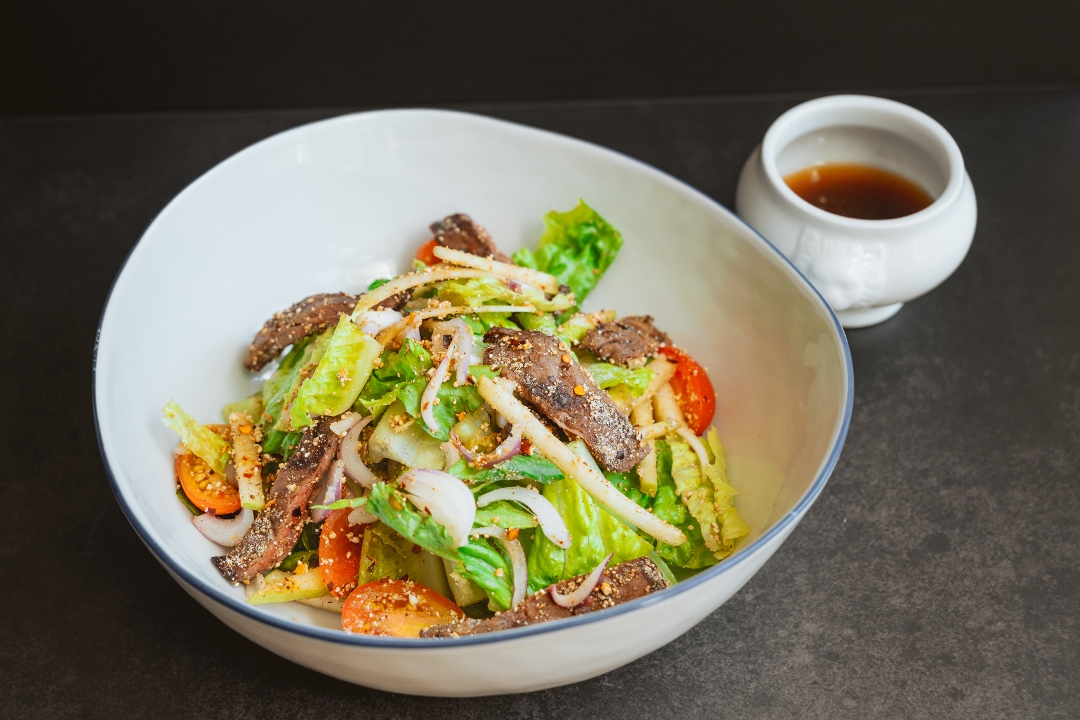 Grilled Beef Salad.