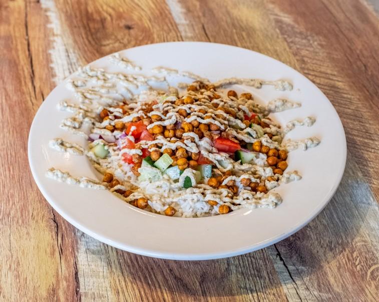 Mediterranean Rice Bowl.