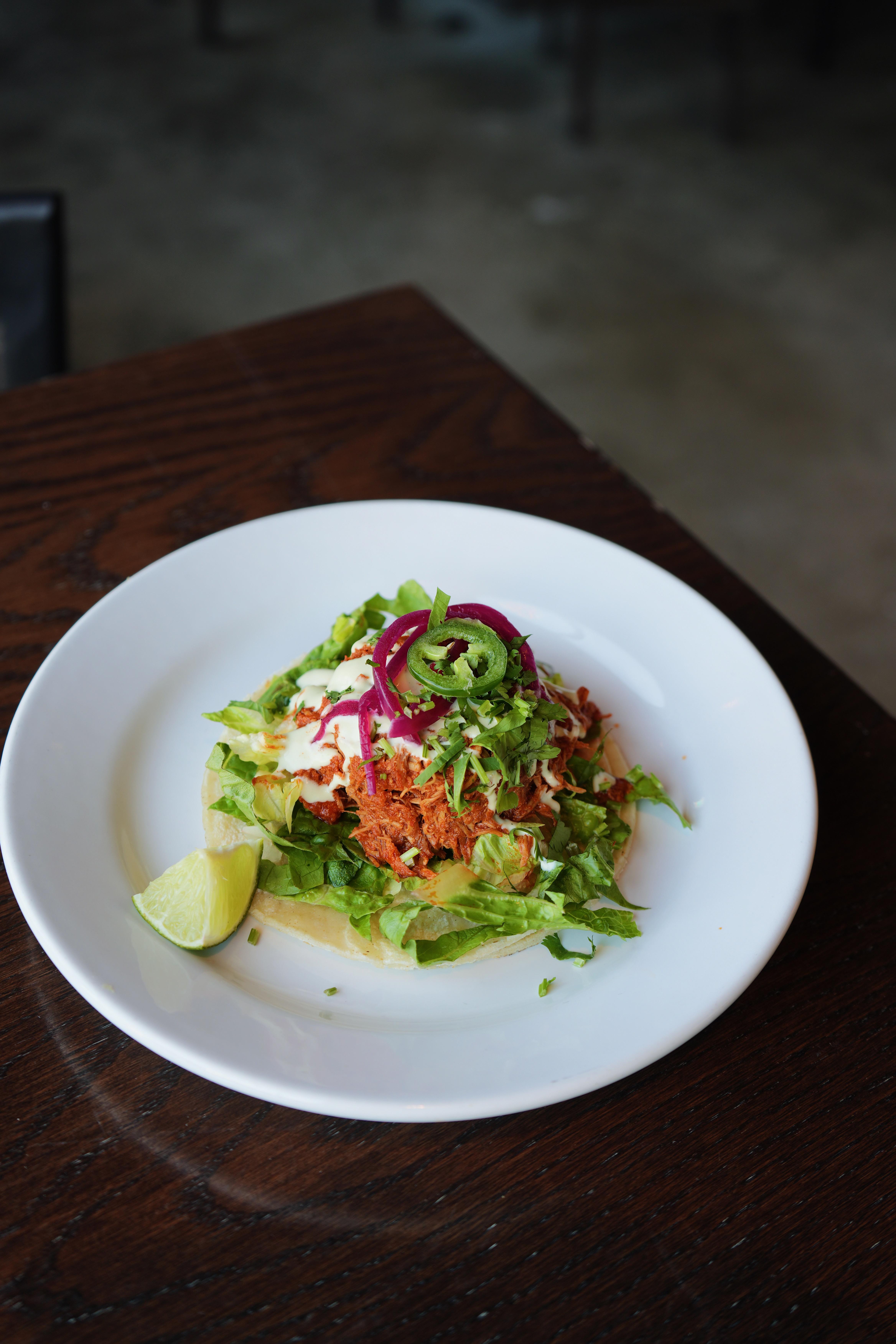 Chicken Tinga Taco.