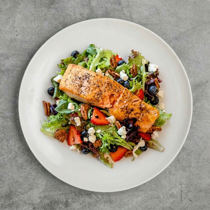 Fall Salmon Salad.