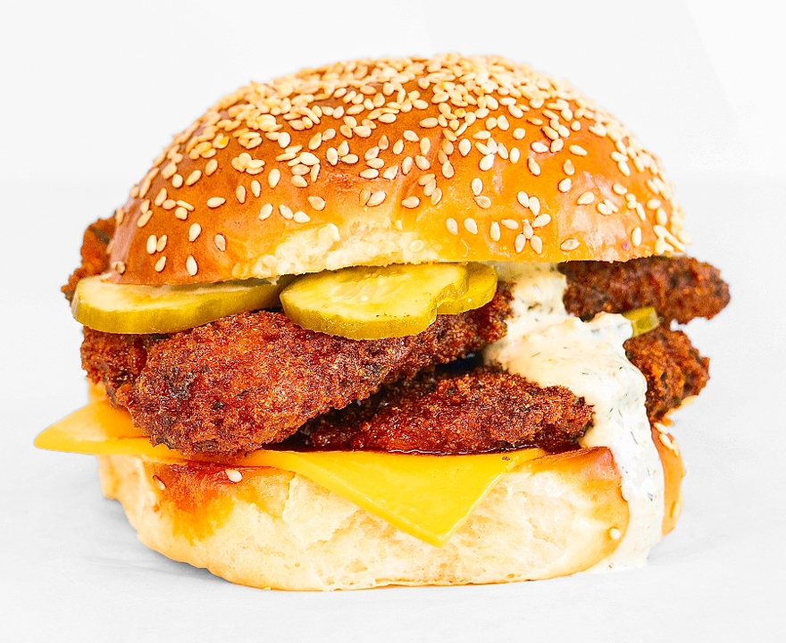 Nashville Hot Cod Sandwich.