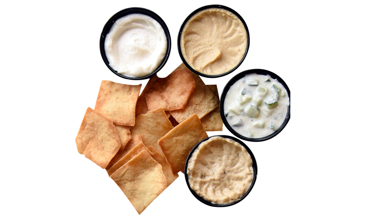 Pita Chips & Dip.