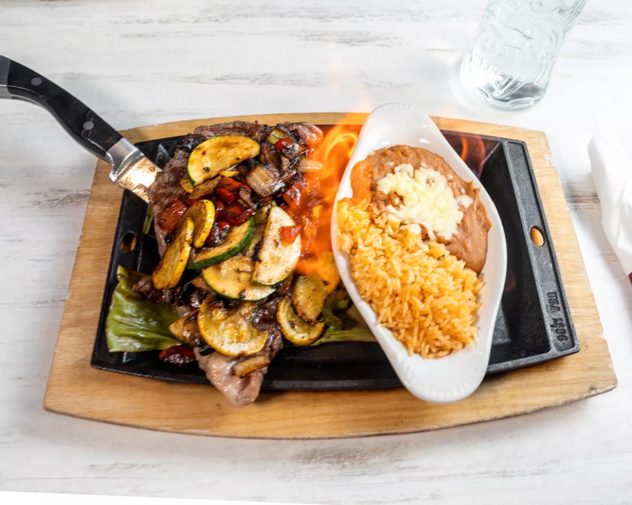 Steak La Paz.