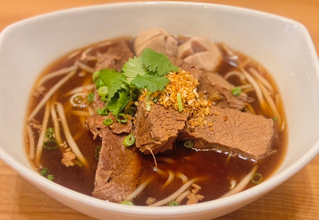 Beef Thin Noodle Soup.