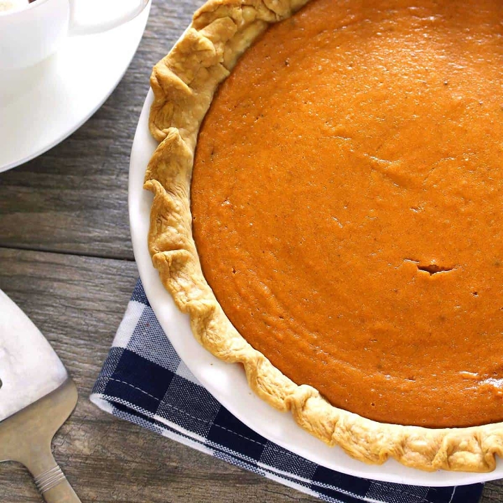 SWEET POTATO PIE.