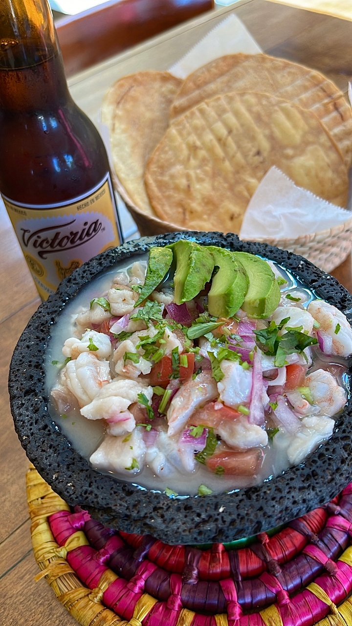 Mexican Ceviche | Fish & Shrimp.