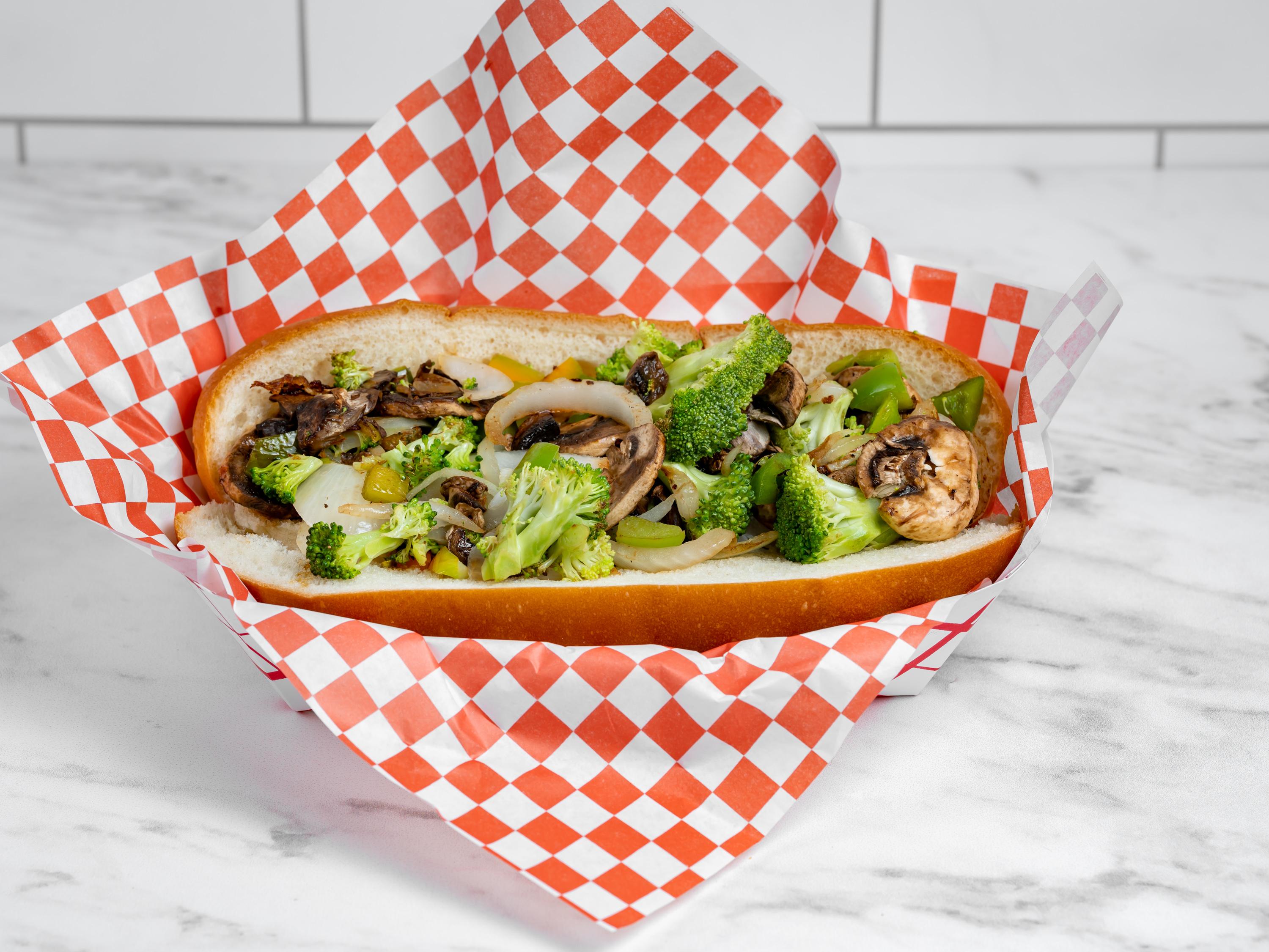 Grilled Veggie Sub.
