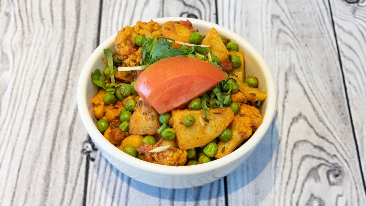 Gobi Aloo Mutter.
