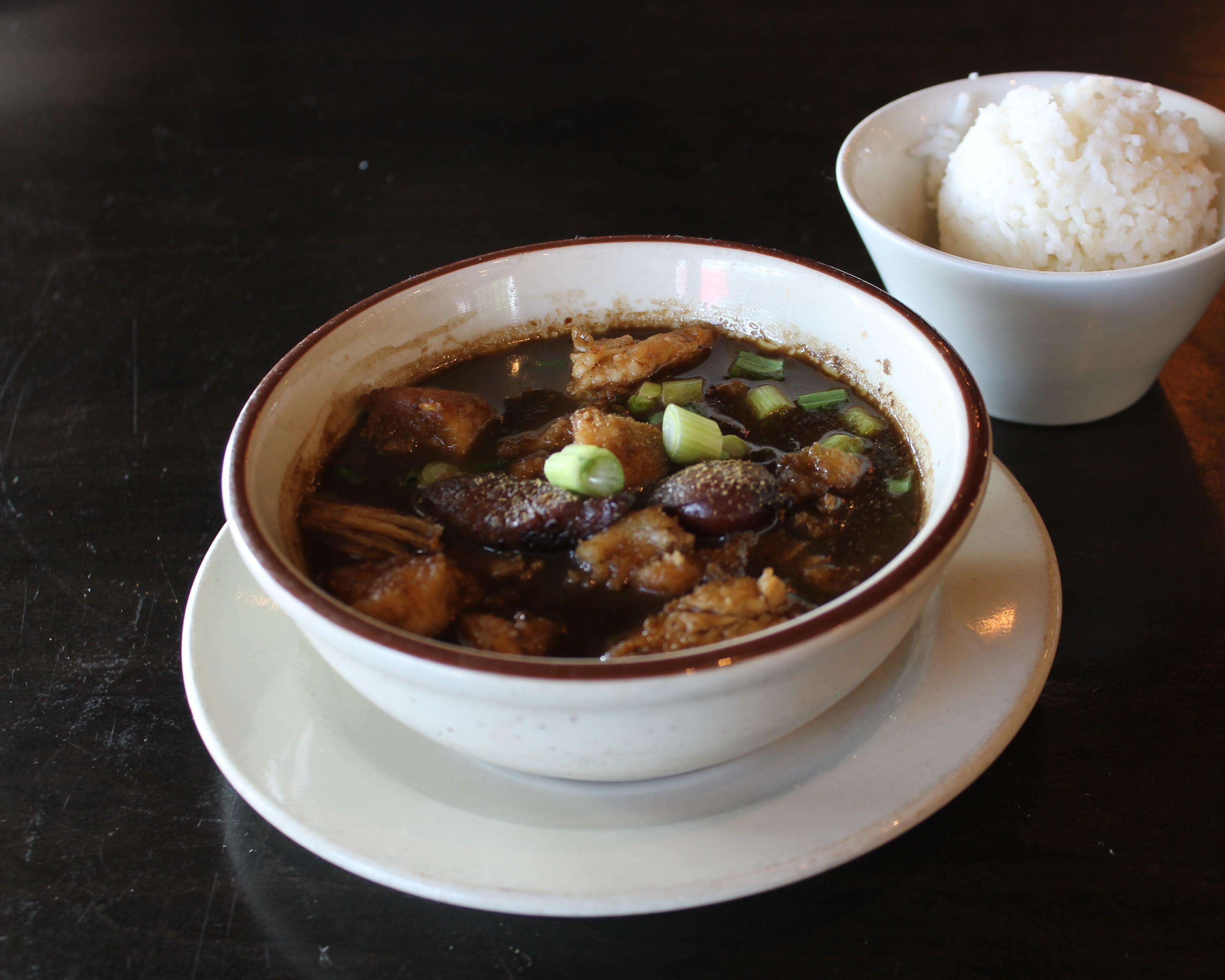 Chicken & Sausage Gumbo.