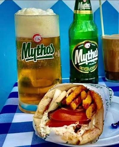 $20 Gyro Beer Greek salad(Dine In Only).