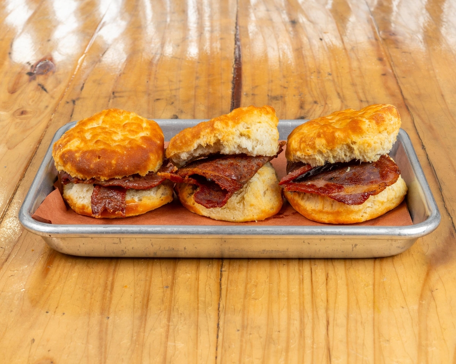 Country Ham Biscuits.