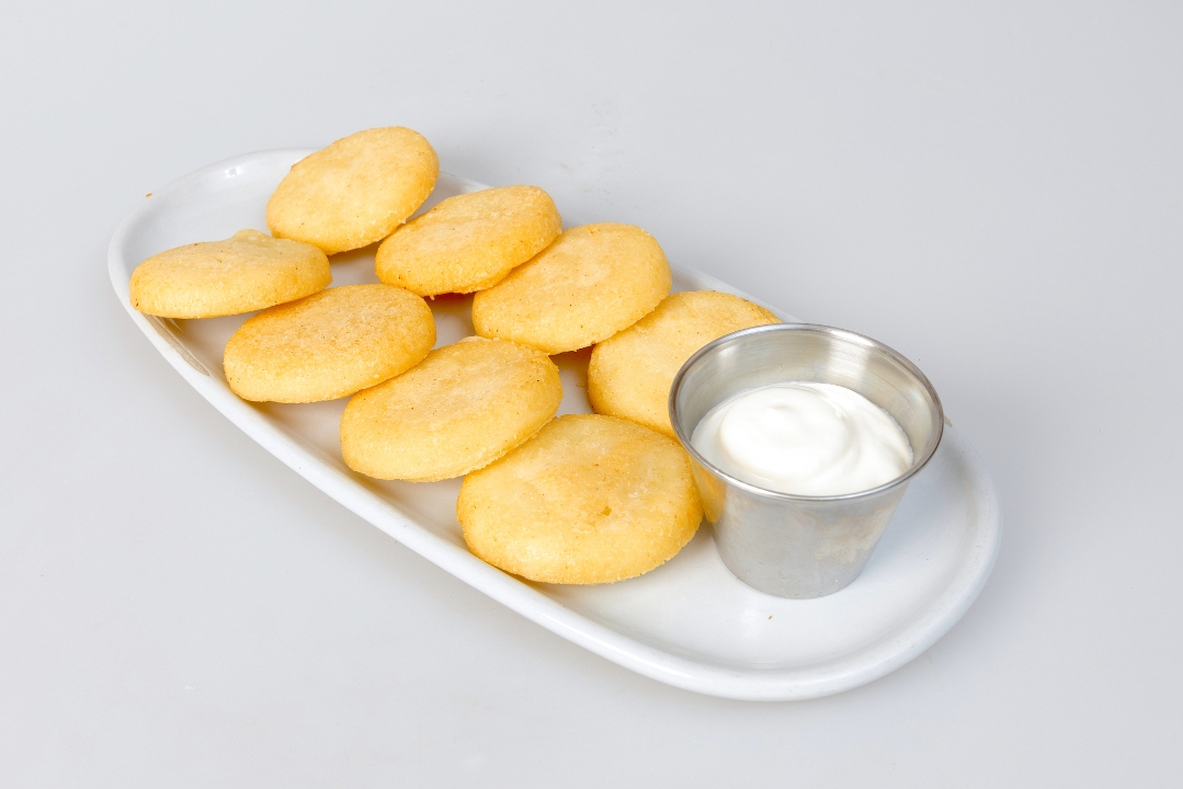 Crispy Arepitas.