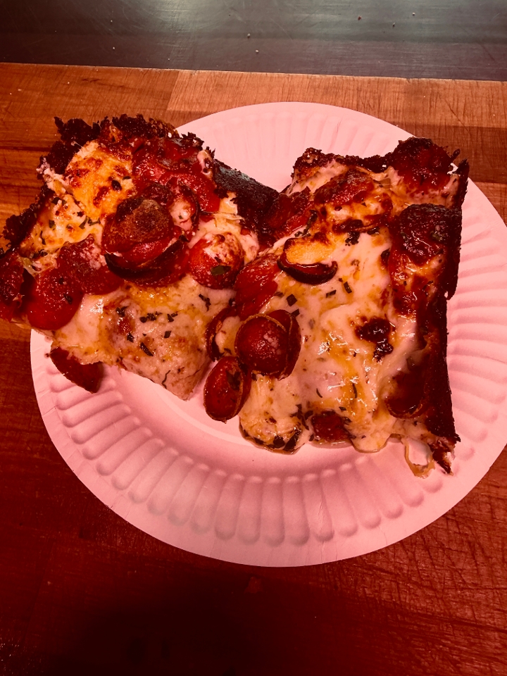 Pepperoni Mega Square.