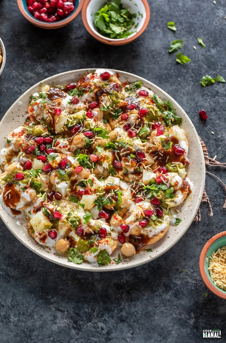 Aloo Papdi Chaat.