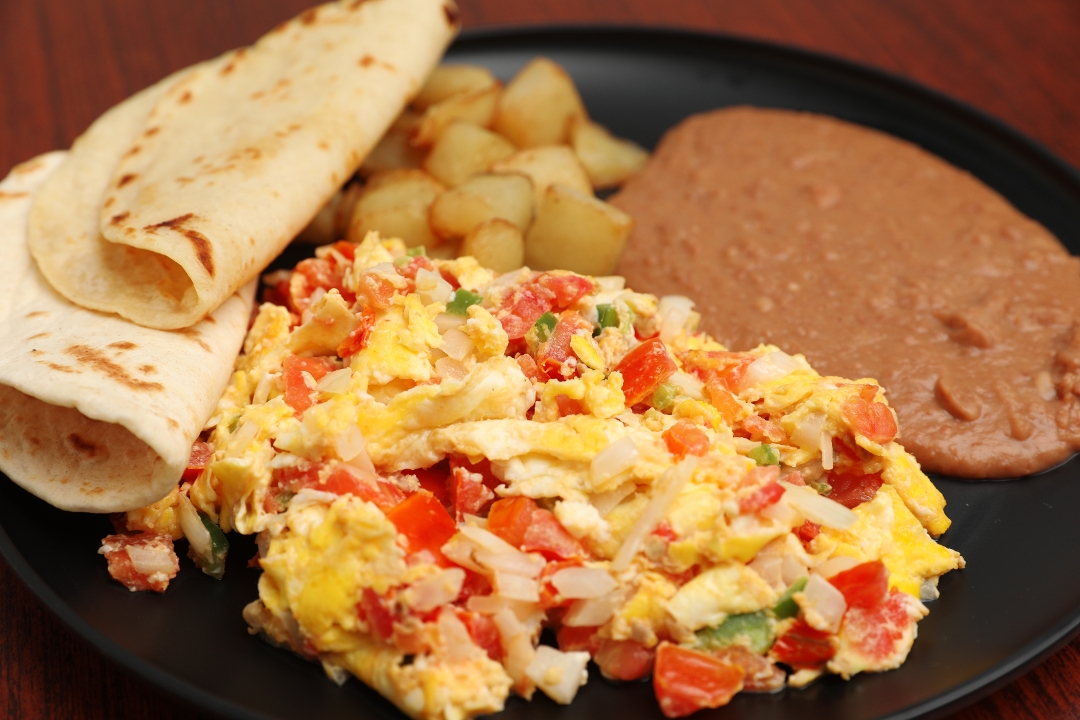 Huevos a La Mexicana.