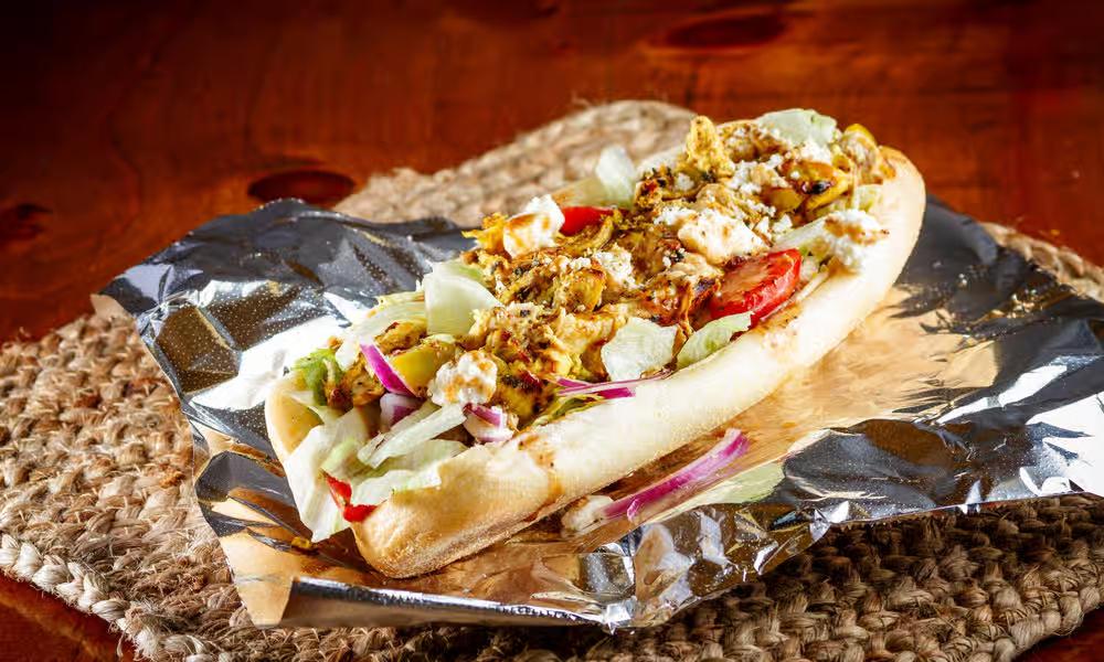 Chicken Kabob Sub.