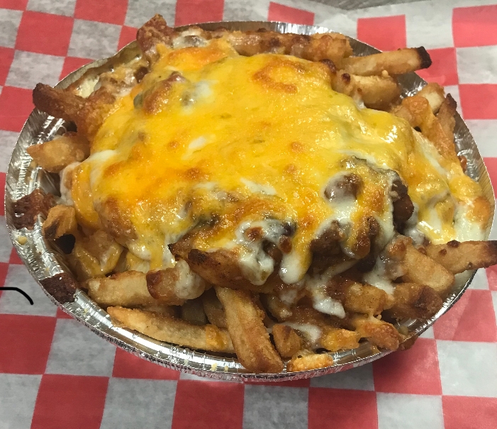Spicy Chili Cheese Fries.