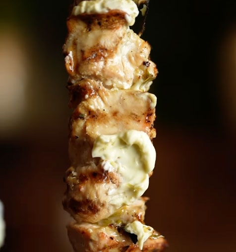 Espetada De Pollo.
