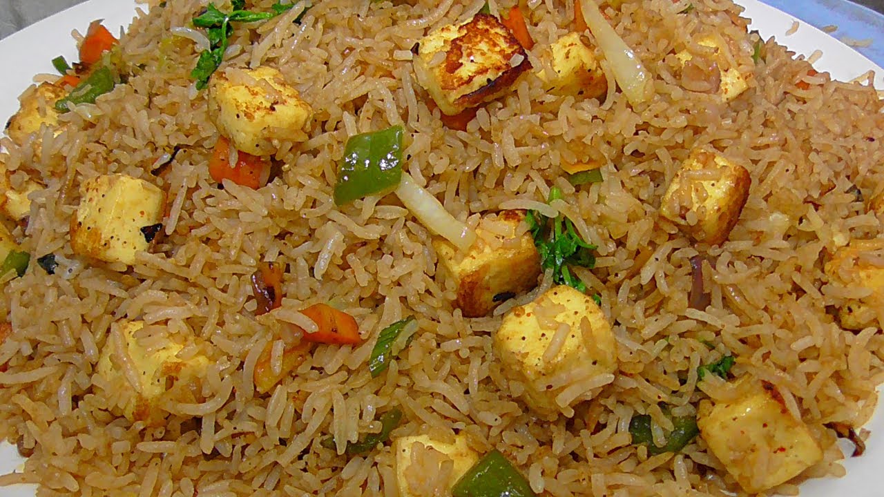 Paneer Fried Rice.