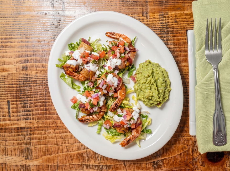Shrimp Taquitos.