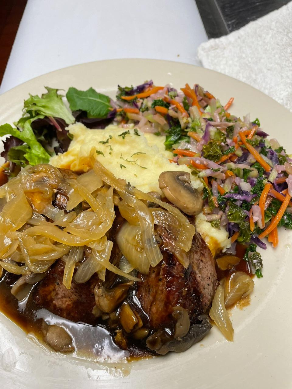 Beef Medallions.