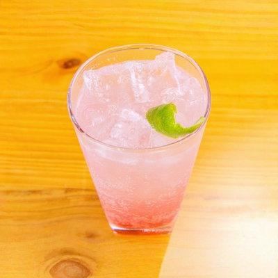 Rose Cardamom Collins.