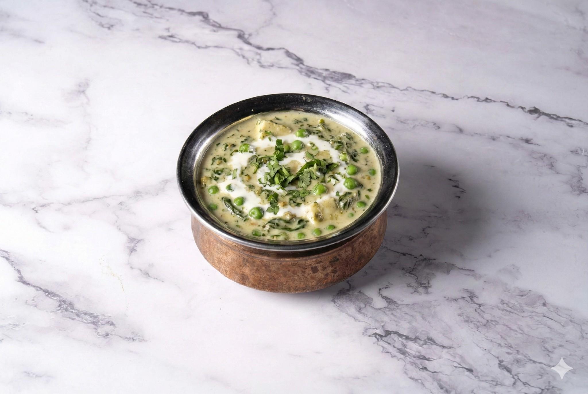 Methi Malai Mutter.