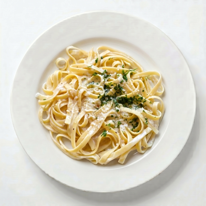 Fettuccine Alfredo.