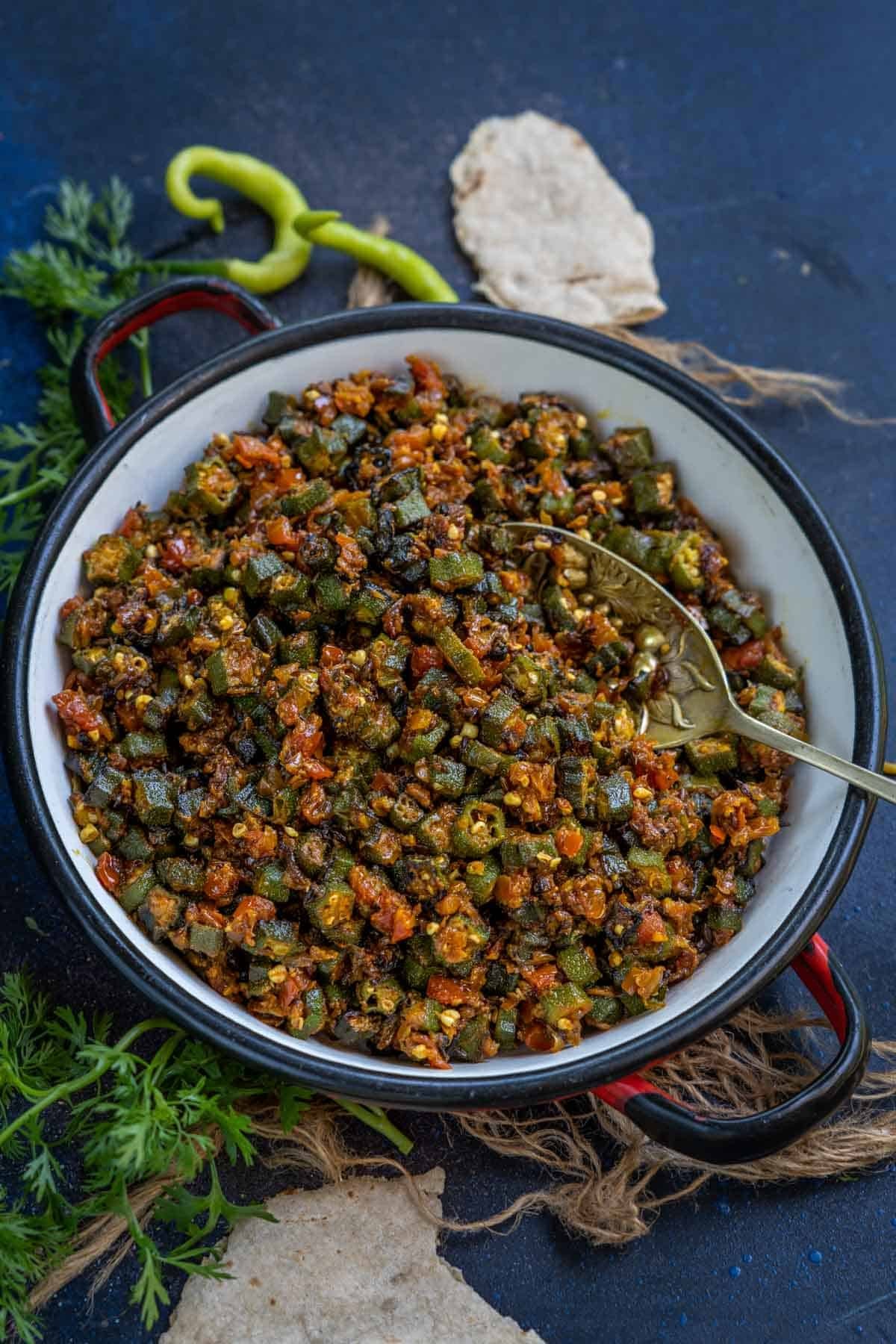 Bhindi Fry.
