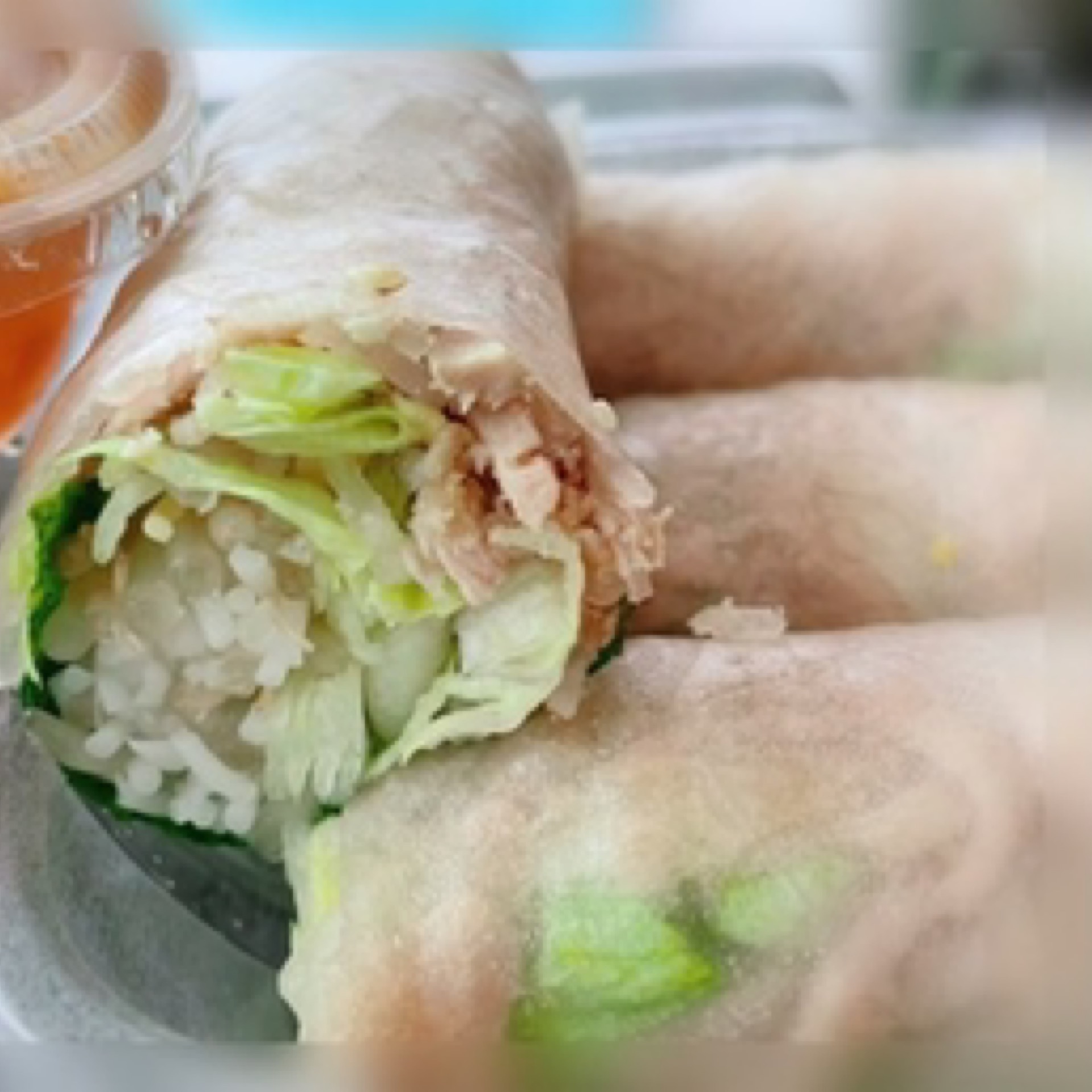 Regular Price - 05. Shredded pork salad rolls - bì cuốn.