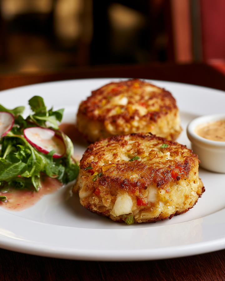 Maryland-Style Crab Cakes.