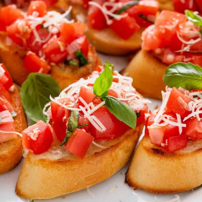 Bruschetta.