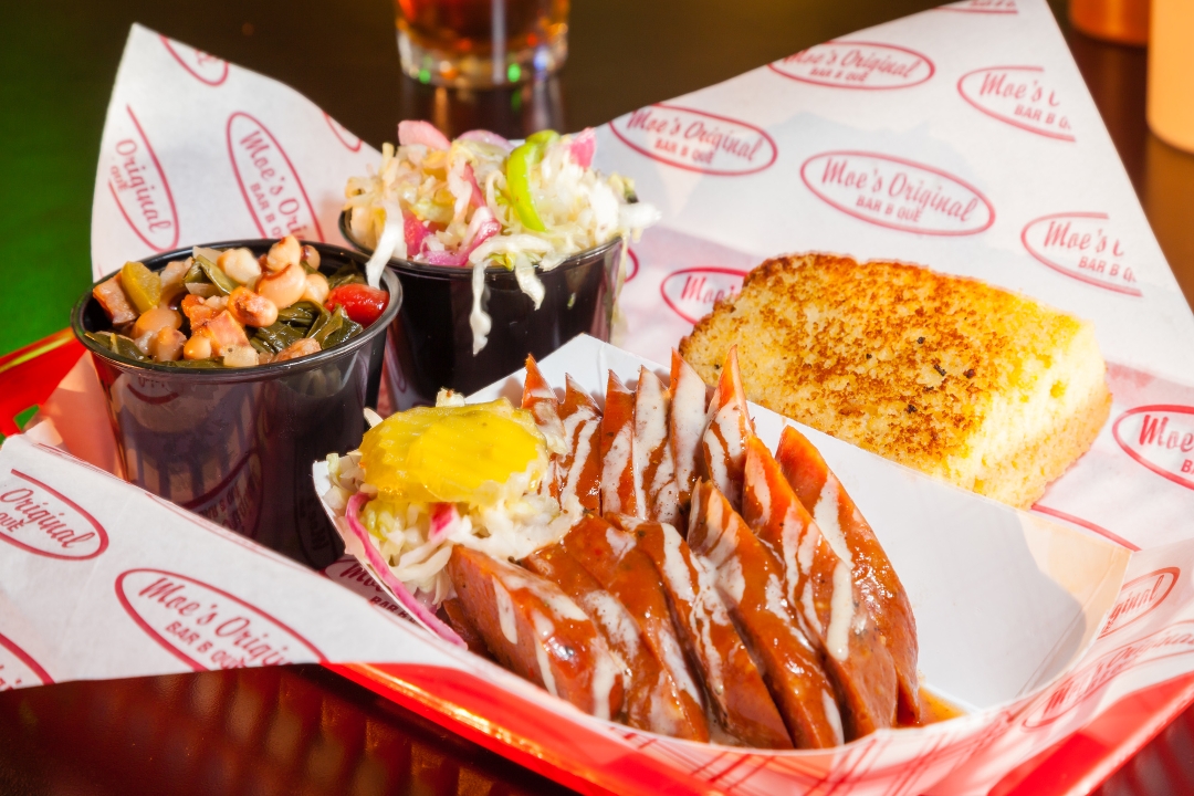 Smoked Hot Link Platter.