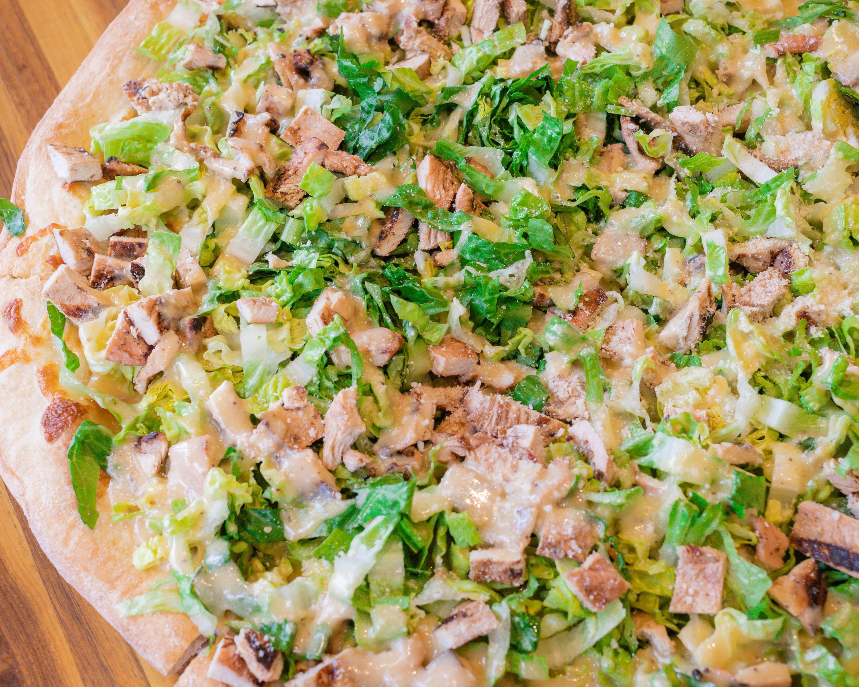 Chicken Caesar Salad Pie.