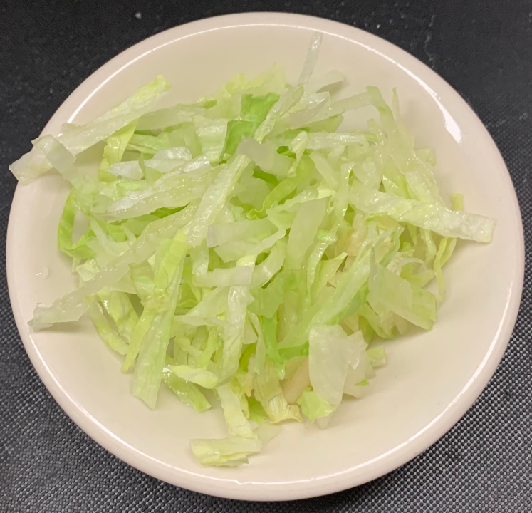 Shredded Lettuce.