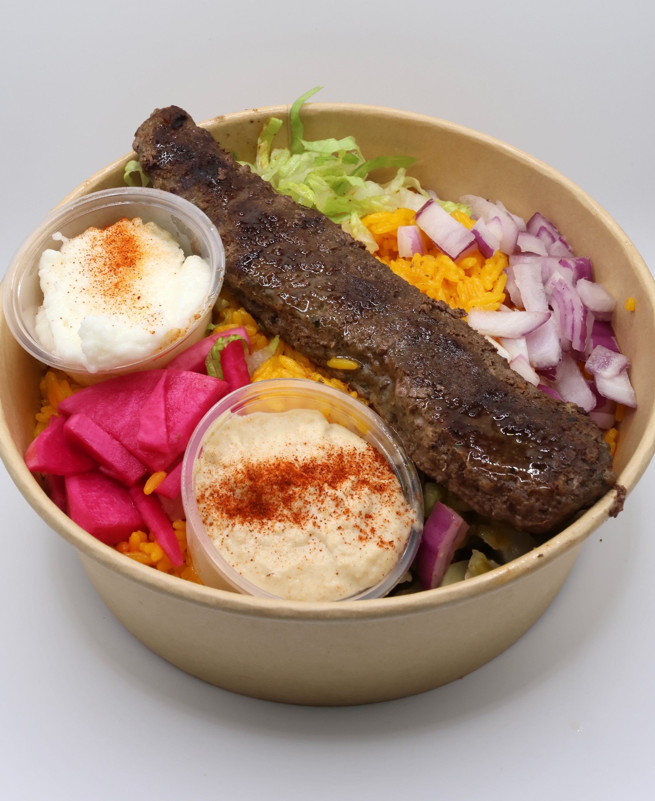 Steak Kafta Bowl.