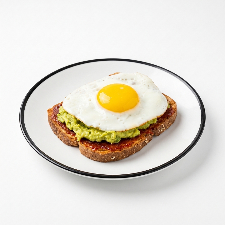 #7 Egg & Avocado Toast.