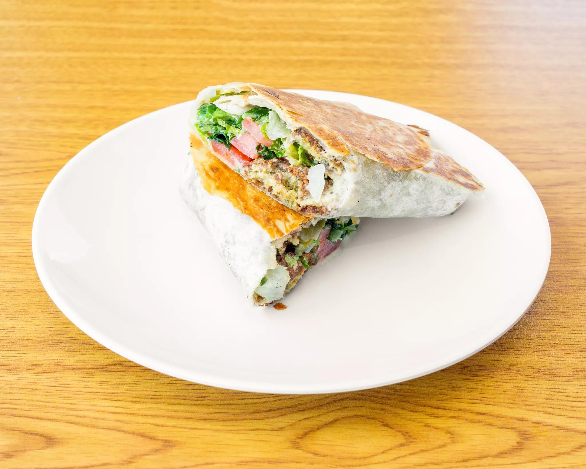 Falafel Wrap.