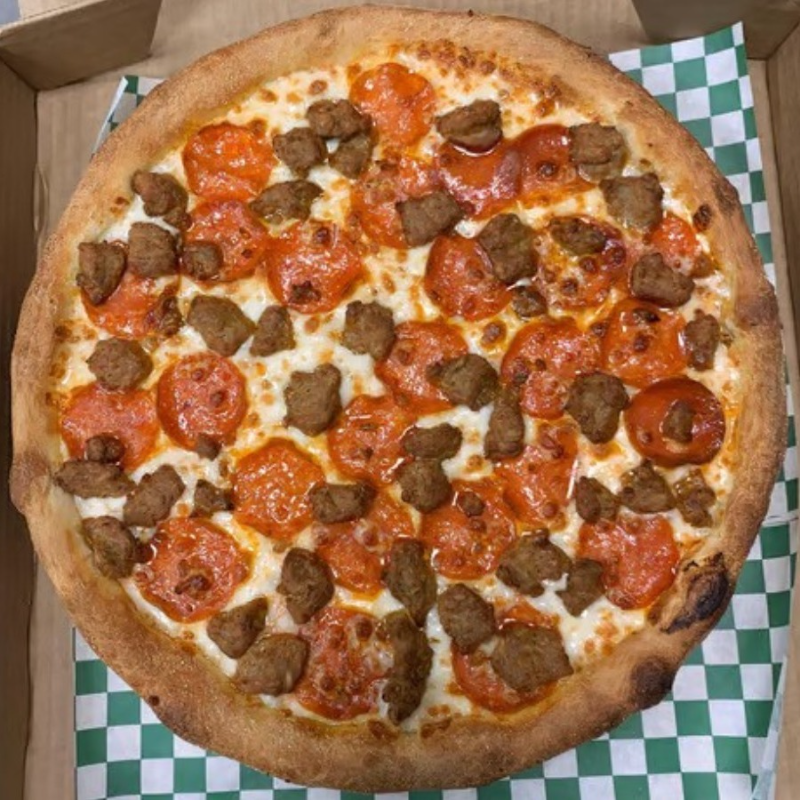 Deep Pan Halal All Meat Pizzatwist.
