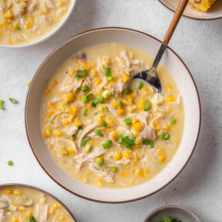 Chicken Sweet Corn Soup.