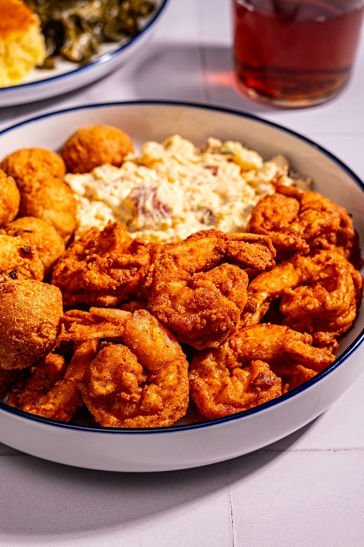 Fried Shrimp 18 pcs Platter.