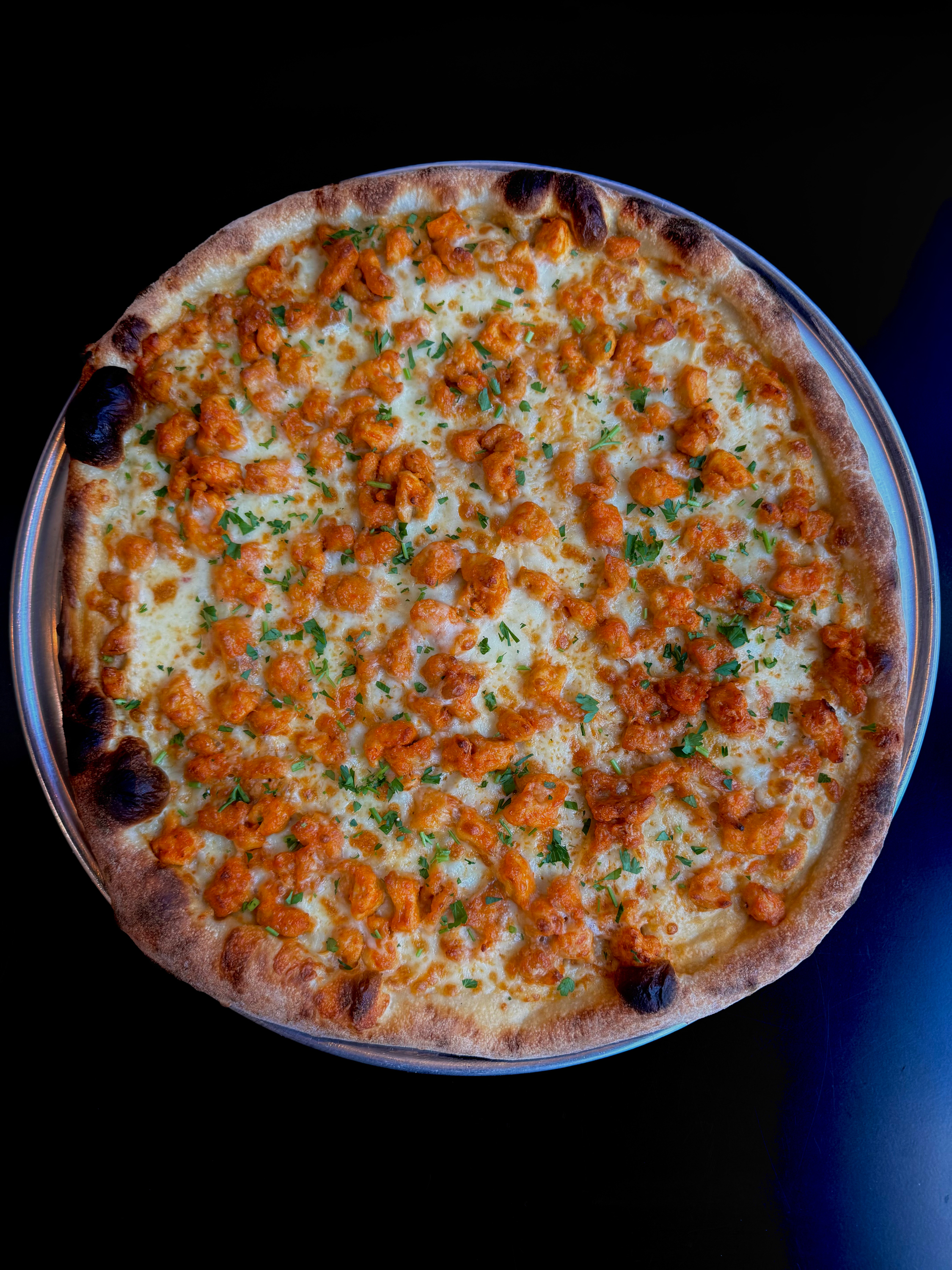 Buffalo Chicken Pizza.