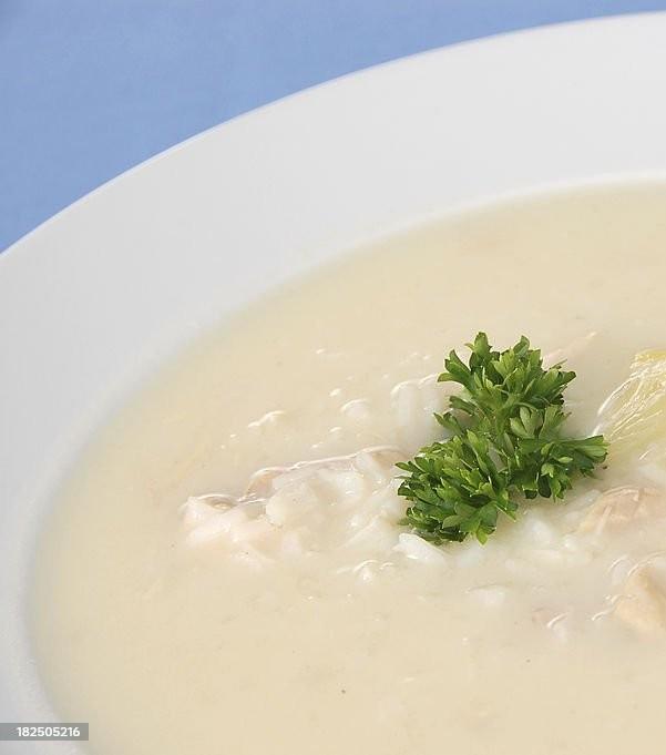 LARGE SOUP - AVGOLEMONO.